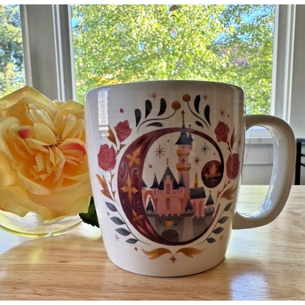 Disney Parks ABC Collection Mug Letter “C is for Sleeping Beauty’s Castle”